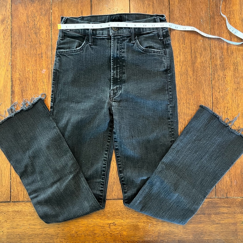 MOTHER The Hustler Ankle Fray Jeans size 26